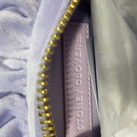 Stoney Clover Lane Velvet Ruffle Mini Pouch - Picture 5 of 5